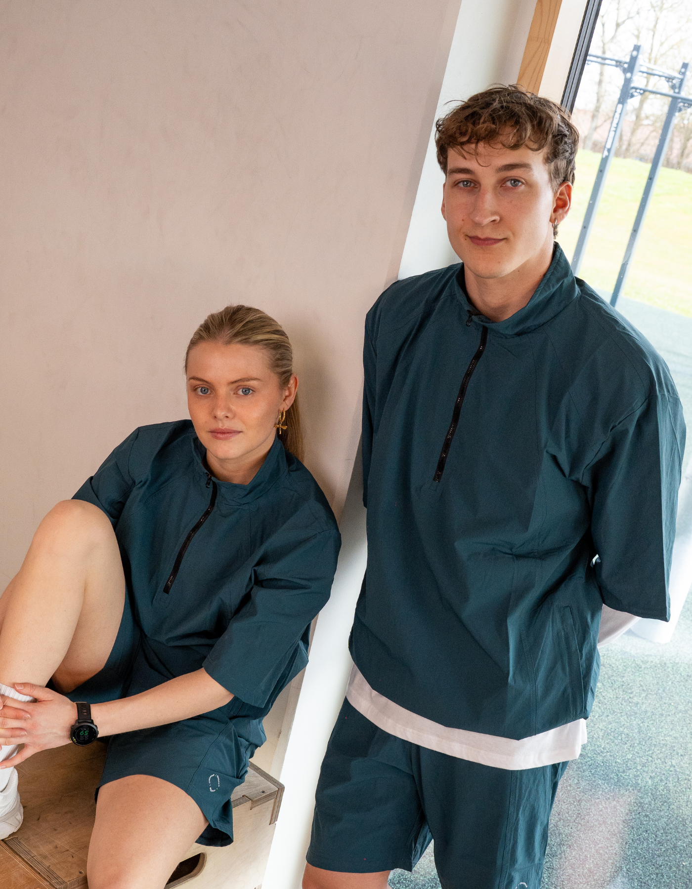 Tech basic shorts | Unisex | Petrol