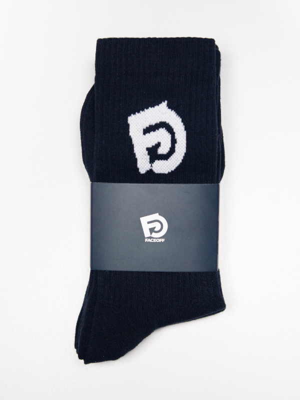 FACEOFF socks | 3-pack Black