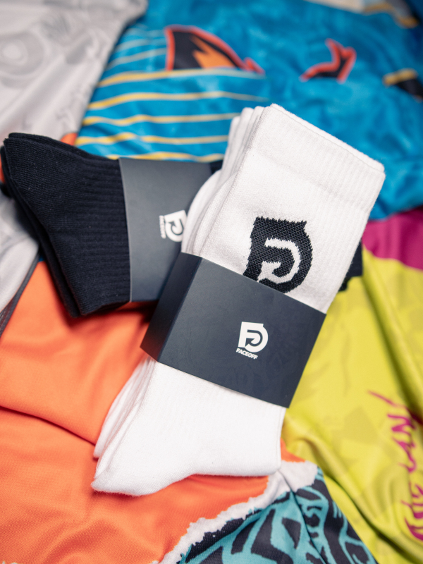 FACEOFF socks | 3-pack White